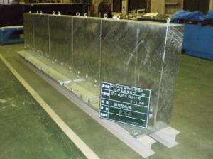 完成状況（鋼製壁高欄）