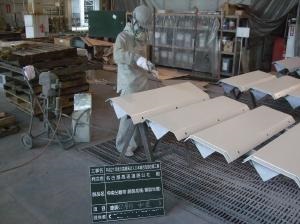 製作状況（塗装）