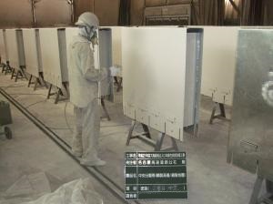 製作状況（2回目塗装）