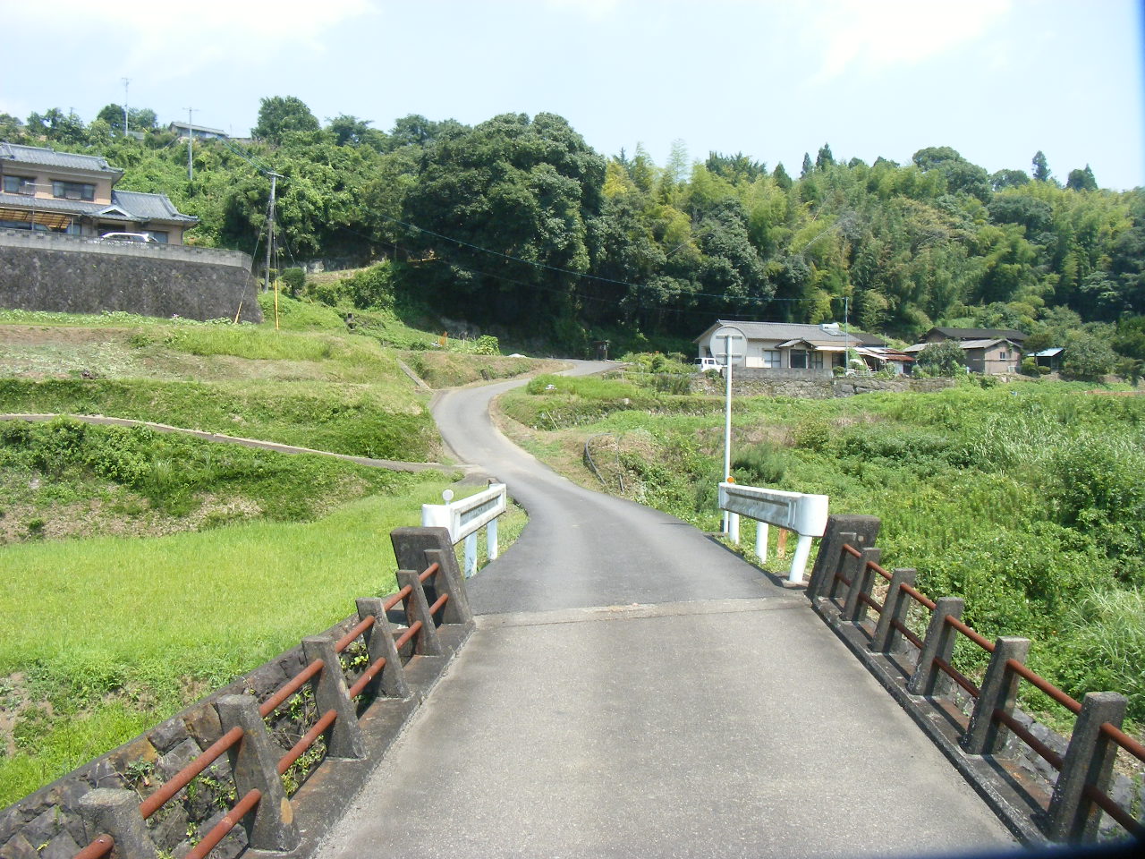 鳥の巣橋設置（拡幅）前状況