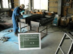 当縁橋製作状況（溶接加工）