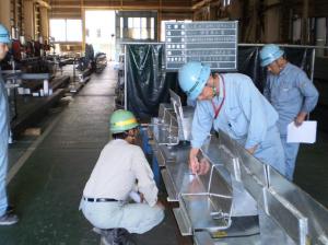 製品立会検査状況2